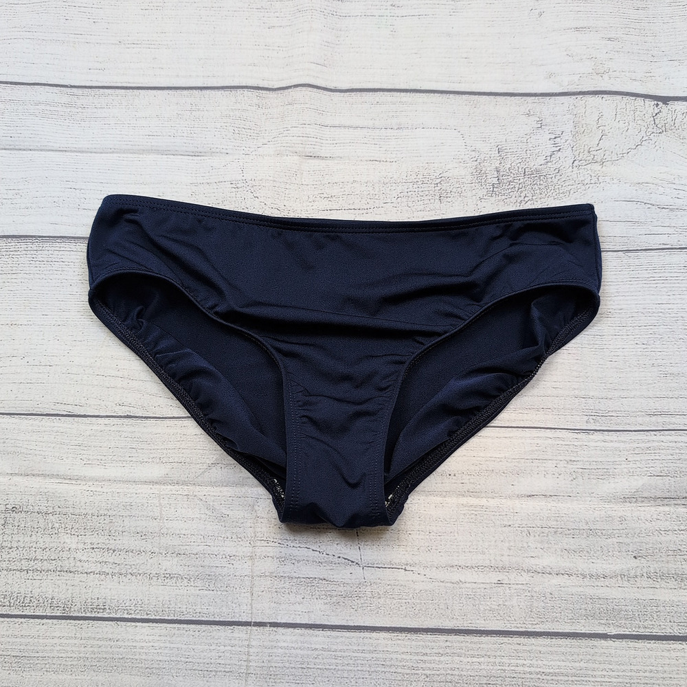 12 Lands End Navy Bikini Bottom